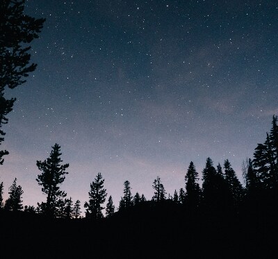 Rolgordijn verduisterend Sterrenhemel