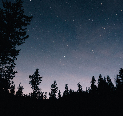 Rolgordijn verduisterend Sterrenhemel