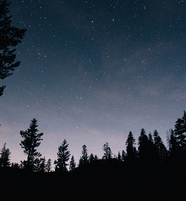 Rolgordijn verduisterend Sterrenhemel