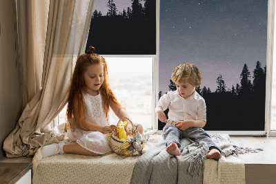 Rolgordijn verduisterend Sterrenhemel