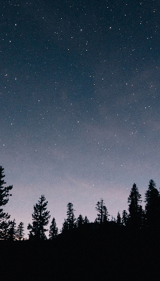 Rolgordijn verduisterend Sterrenhemel