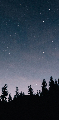Rolgordijn verduisterend Sterrenhemel