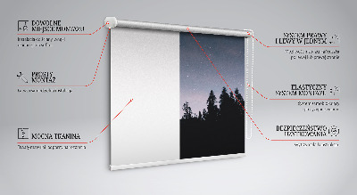 Rolgordijn verduisterend Sterrenhemel