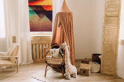 Rolgordijn verduisterend Abstracte bergen