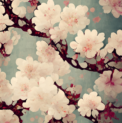 Rolgordijn verduisterend Kersenbloesem