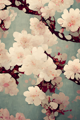 Rolgordijn verduisterend Kersenbloesem