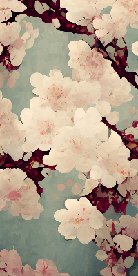 Rolgordijn verduisterend Kersenbloesem