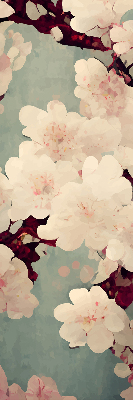 Rolgordijn verduisterend Kersenbloesem