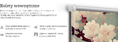 Rolgordijn verduisterend Kersenbloesem