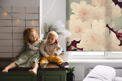 Rolgordijn verduisterend Kersenbloesem