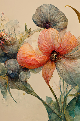 Rolgordijn verduisterend Bloem