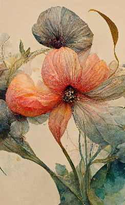 Rolgordijn verduisterend Bloem