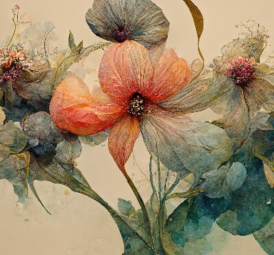 Rolgordijn verduisterend Bloem