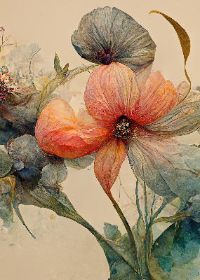 Rolgordijn verduisterend Bloem