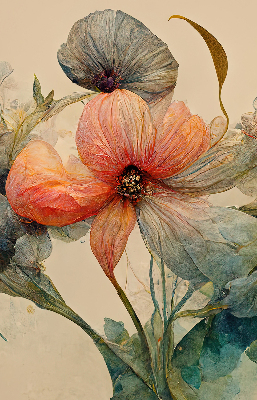 Rolgordijn verduisterend Bloem