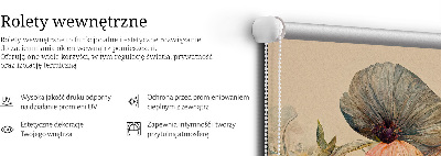 Rolgordijn verduisterend Bloem