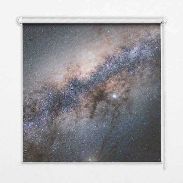 Rolgordijn voor het raam Melkweg