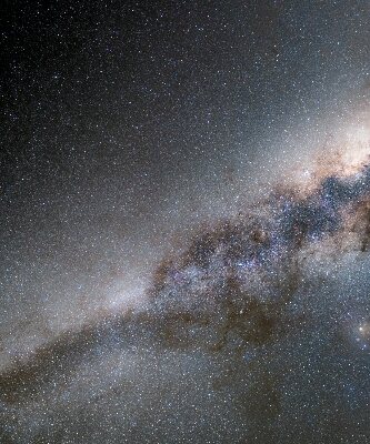 Rolgordijn voor het raam Melkweg