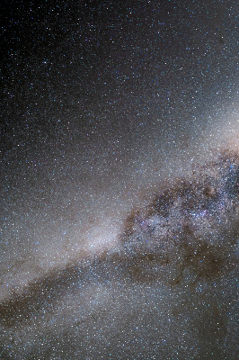 Rolgordijn voor het raam Melkweg