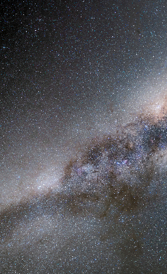 Rolgordijn voor het raam Melkweg