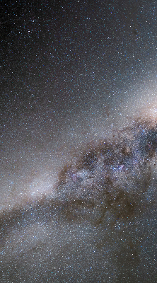 Rolgordijn voor het raam Melkweg