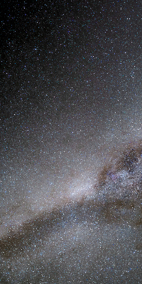 Rolgordijn voor het raam Melkweg