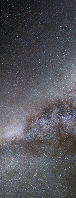 Rolgordijn voor het raam Melkweg