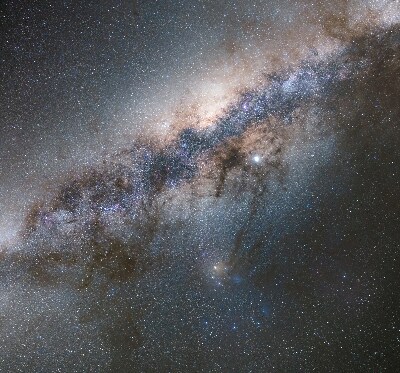 Rolgordijn voor het raam Melkweg