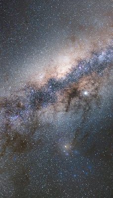 Rolgordijn voor het raam Melkweg