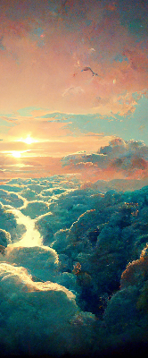 Rolgordijn verduisterend Zonsondergang