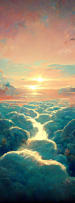 Rolgordijn verduisterend Zonsondergang