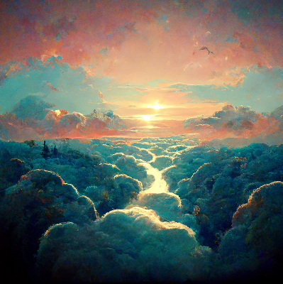 Rolgordijn verduisterend Zonsondergang