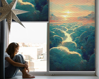 Rolgordijn verduisterend Zonsondergang