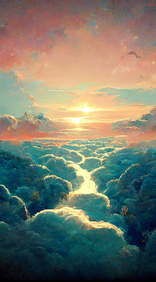 Rolgordijn verduisterend Zonsondergang