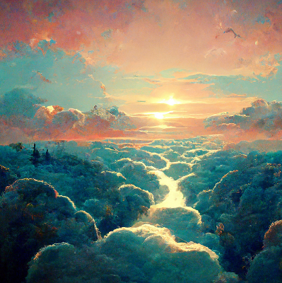 Rolgordijn verduisterend Zonsondergang