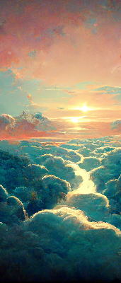 Rolgordijn verduisterend Zonsondergang