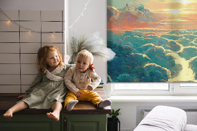 Rolgordijn verduisterend Zonsondergang