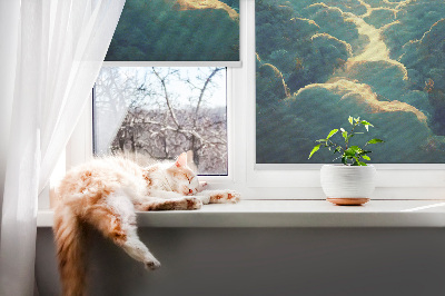 Rolgordijn verduisterend Zonsondergang