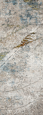 Rolgordijn voor het raam Weerspiegelde bladeren