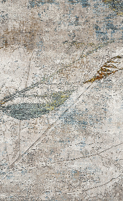 Rolgordijn voor het raam Weerspiegelde bladeren