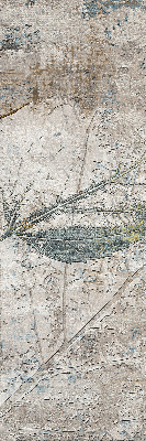 Rolgordijn voor het raam Weerspiegelde bladeren