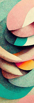 Rolgordijn voor het raam Abstractie