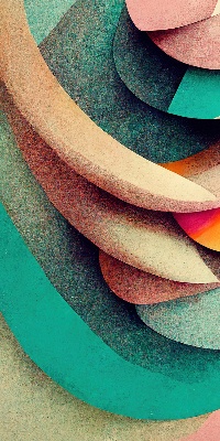 Rolgordijn voor het raam Abstractie