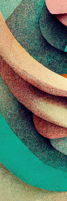 Rolgordijn voor het raam Abstractie