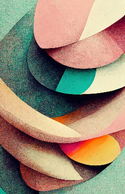 Rolgordijn voor het raam Abstractie