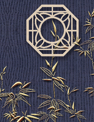 Rolgordijn verduisterend Het meer achter de bloemen