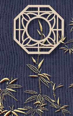 Rolgordijn verduisterend Het meer achter de bloemen