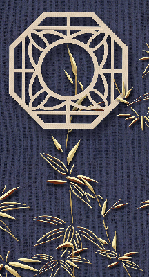 Rolgordijn verduisterend Het meer achter de bloemen