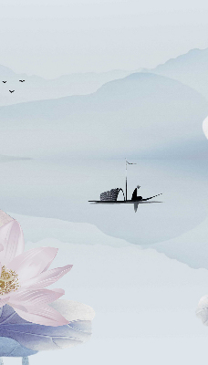 Rolgordijn voor het raam Een visser op een boot