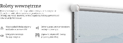 Rolgordijn voor het raam Een visser op een boot